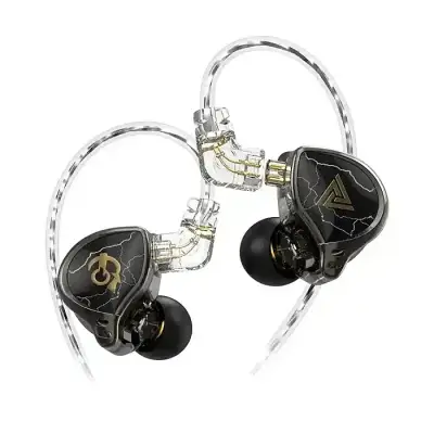 QKZ x HBB Titanium-Coated Diaphragm Driver Earphones (Mic)